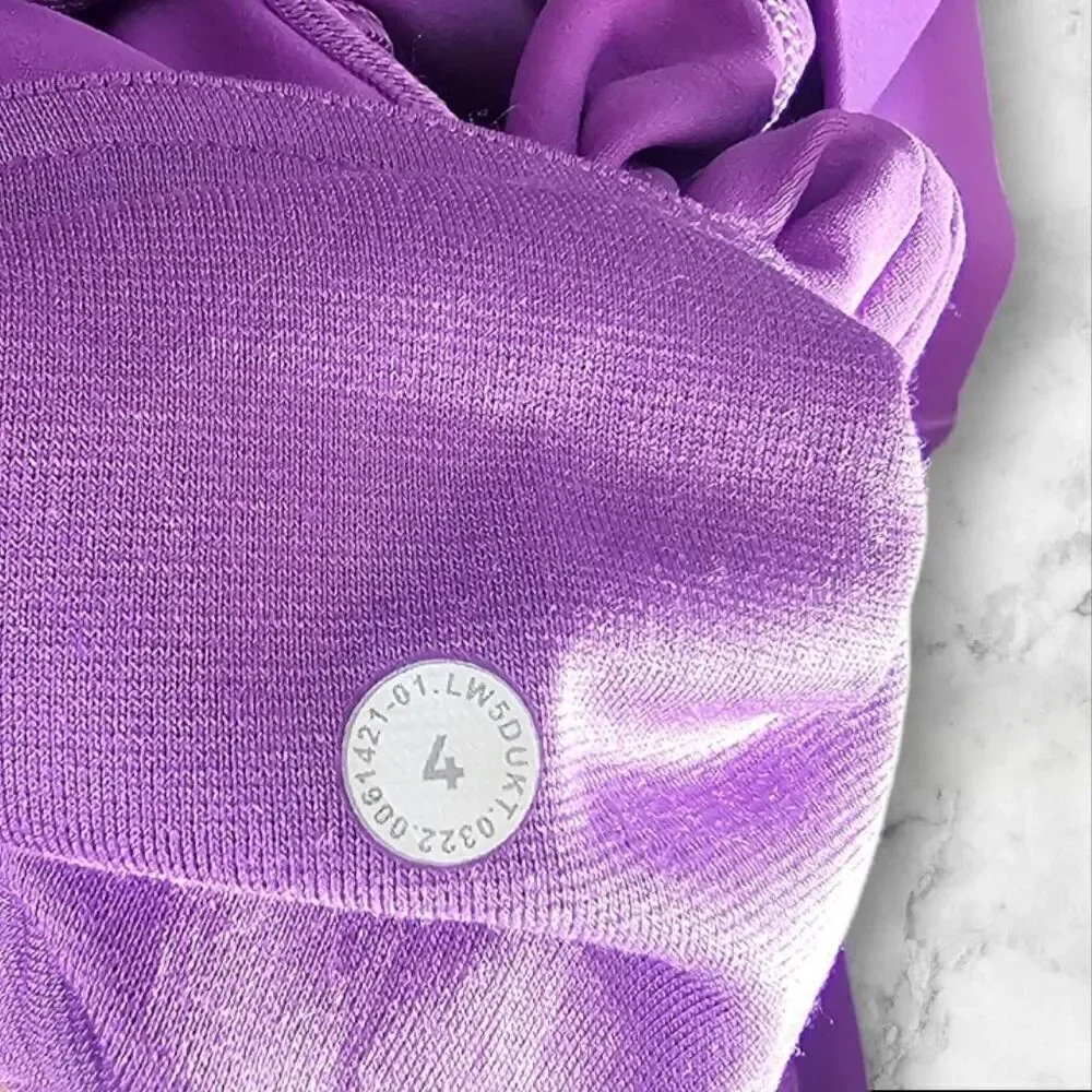 Lululemon Size 4 Purple Aligns with Pockets 30